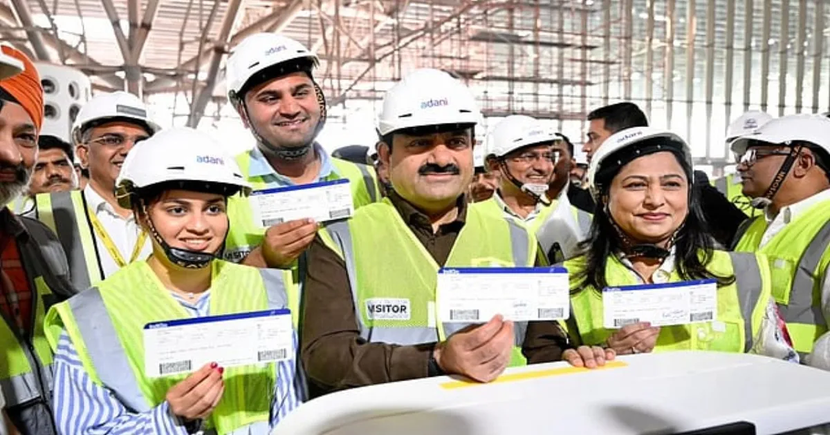 Gautam Adani Reveals India’s Most Ambitious Airport Yet