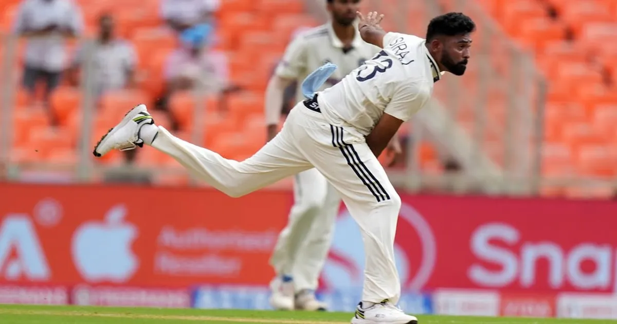 Siraj Destroys West Indies Top Order as India Takes Command on Day 1