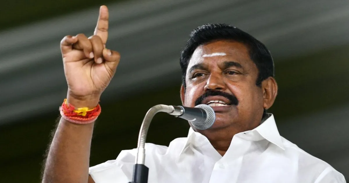 Palaniswami Predicts AIADMK’s 210-Seat Victory to Crush Stalin’s DMK Dream