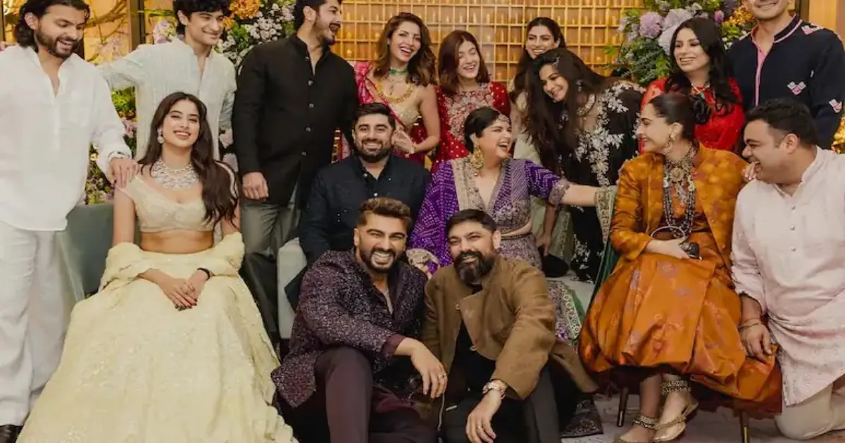 Kapoor Family Gathers for Anshula’s Heartfelt Engagement Ceremony in Mumbai