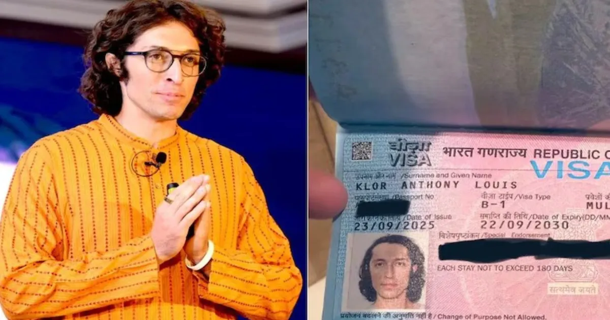 Tony Klor Chooses India Over US with 5-Year Visa and High Praise for PM Modi