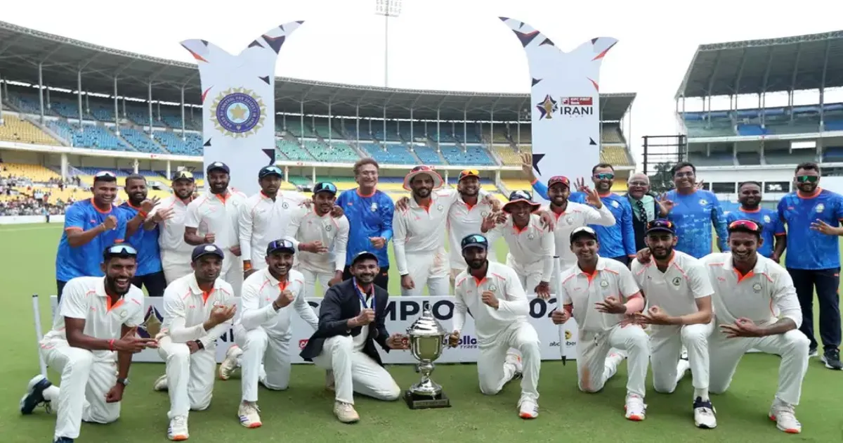 Vidarbha Clinch Irani Cup Glory as Harsh Dubey and Yash Thakur Dismantle Rest of India