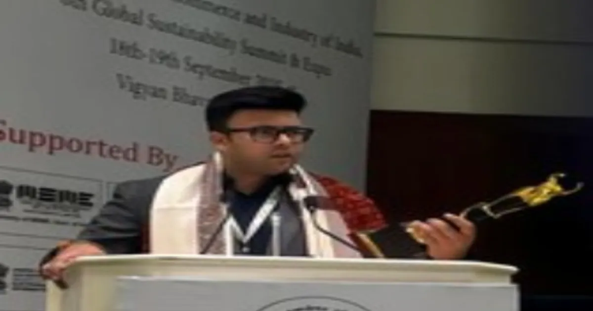 Pulkit Ahuja Crowned ‘Founder of the Year’ at MSME Make in India Awards 2025