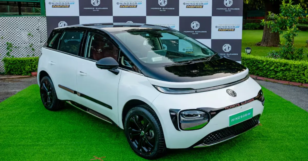 MG Windsor EV Inspire - Limited Edition, Now Arriving at Dealerships; Hurry only 300 Units Available