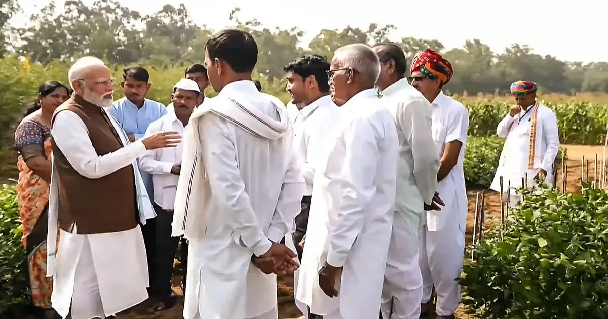 PM Modi Calls on Farmers to Cut Imports and Lead Global Markets 