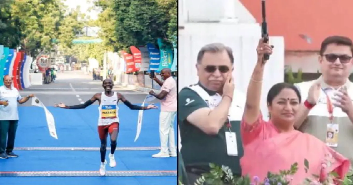 Alex Matata Wins Delhi Half Marathon, Feeds 5 Million Hungry Children