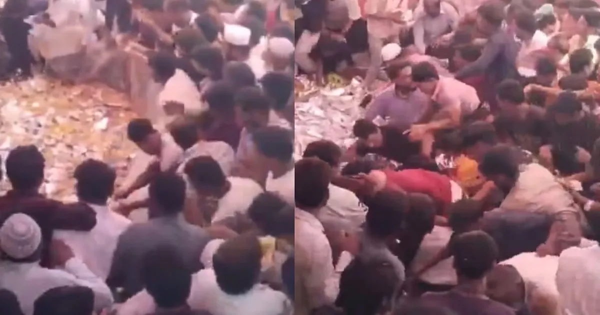 Biryani Loot at AIMIM Rally in Bihar Triggers Outrage Ahead of Elections