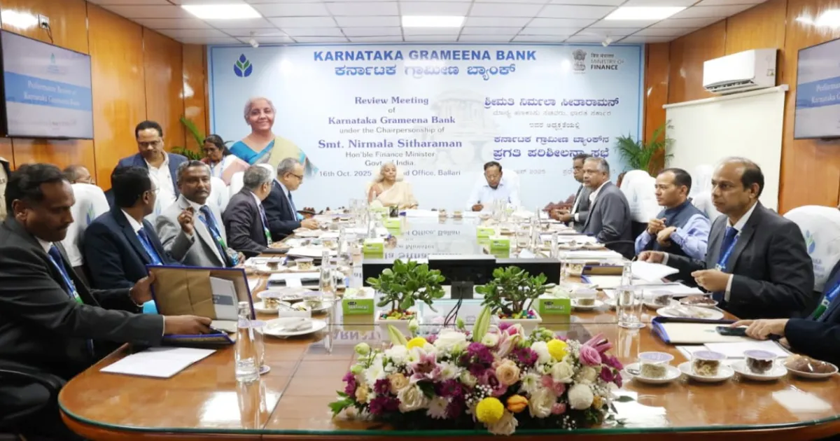 Nirmala Sitharaman Urges Rural Banks to Boost Agricultural Credit, Support MSMEs and FPOs