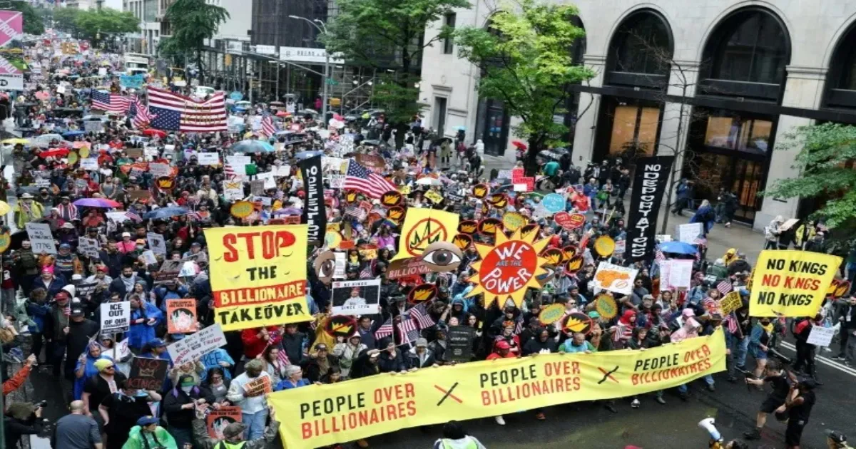 Coast-to-Coast ‘No Kings’ Protests Challenge Trump’s Power Grab in Second Term