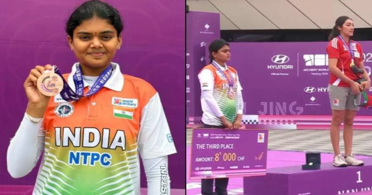 Jyothi Surekha Makes Archery History with Flawless World Cup Medal Win
