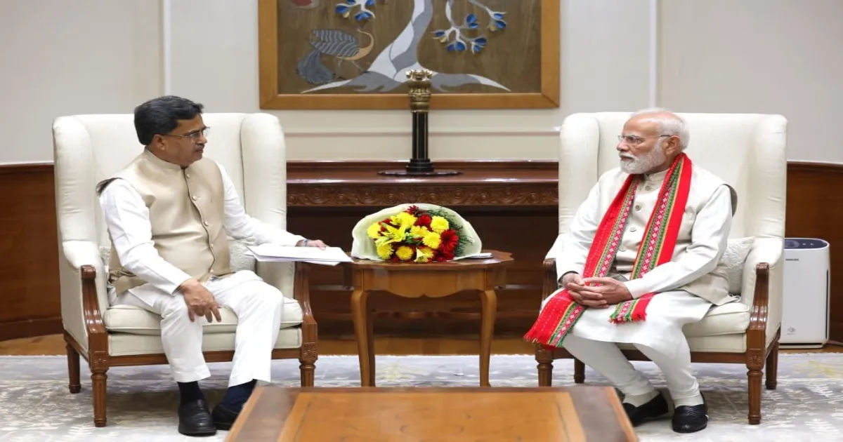 Tripura CM Manik Saha Calls Delhi Trip “Successful” For State’s Development Plans