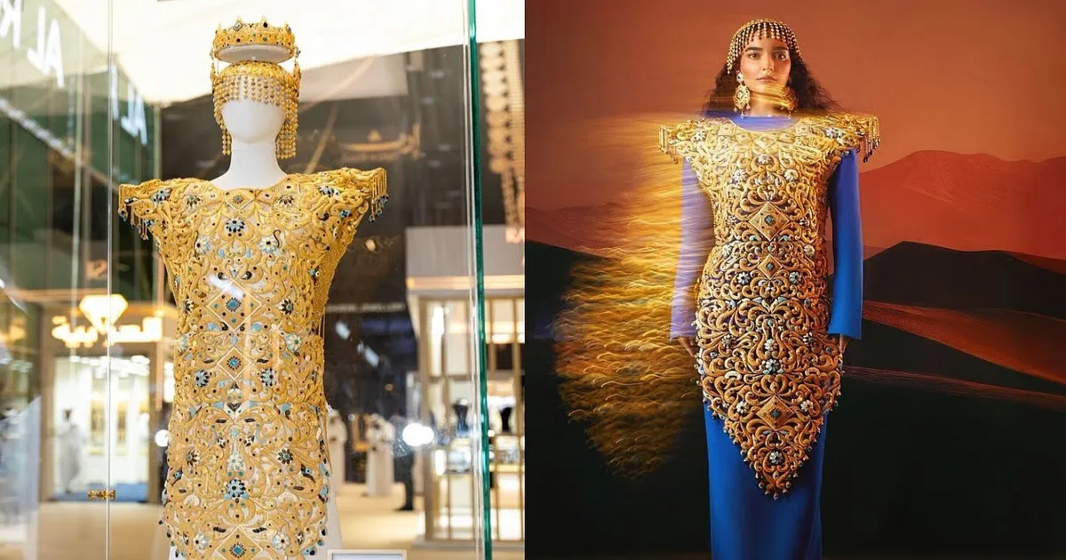 Dubai Unveils World's Heaviest Gold Dress Worth Rs 9.5 Crore