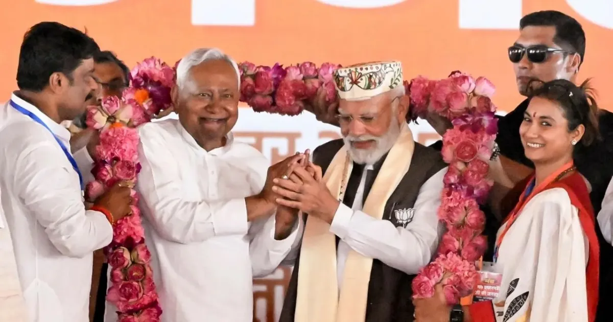 PM Modi Declares “Phir Ek Baar Sushasan Sarkar” in Bihar, Backs Nitish Kumar as NDA’s Face
