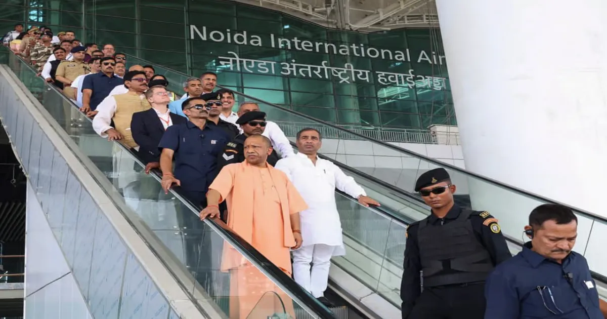 Yogi Adityanath Reviews Noida International Airport Ahead of Mega Launch