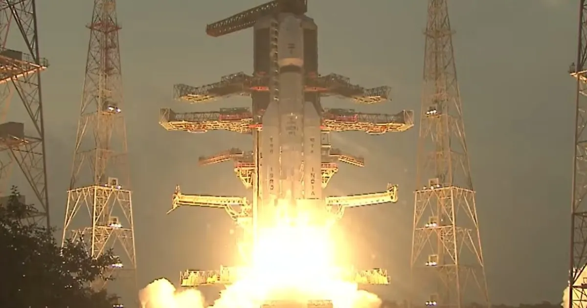 #JustIn: ISRO Launches India’s Heaviest Satellite into Orbit Using Indigenous Rocket