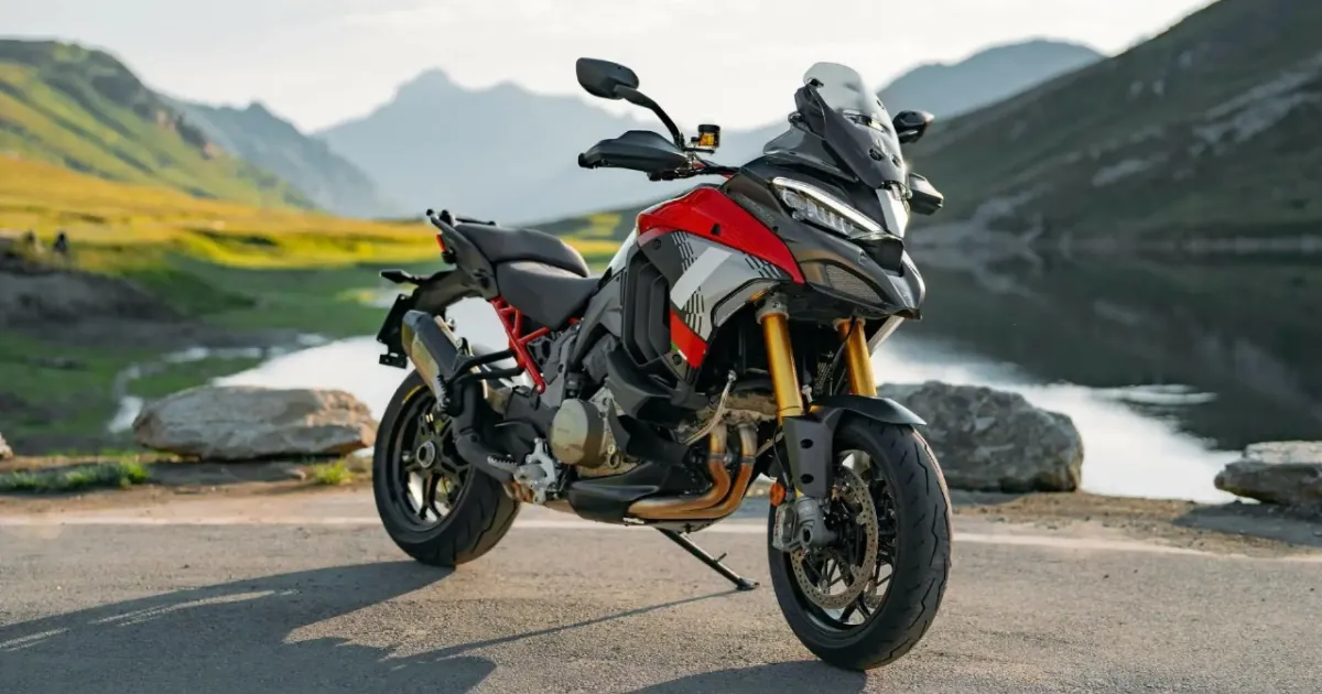 2025 Ducati Multistrada V4 Pikes Peak Unveiled: Sporty Adventure Bike with MotoGP Tech