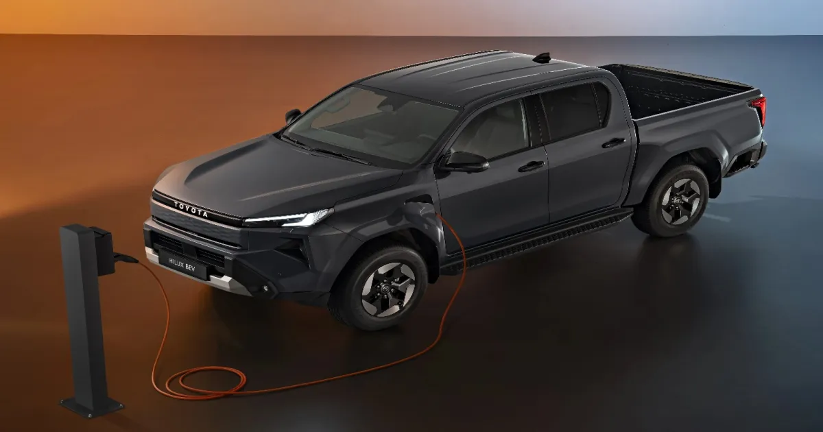 Toyota Unveils Electric Version of Iconic Hilux Pickup for 2026