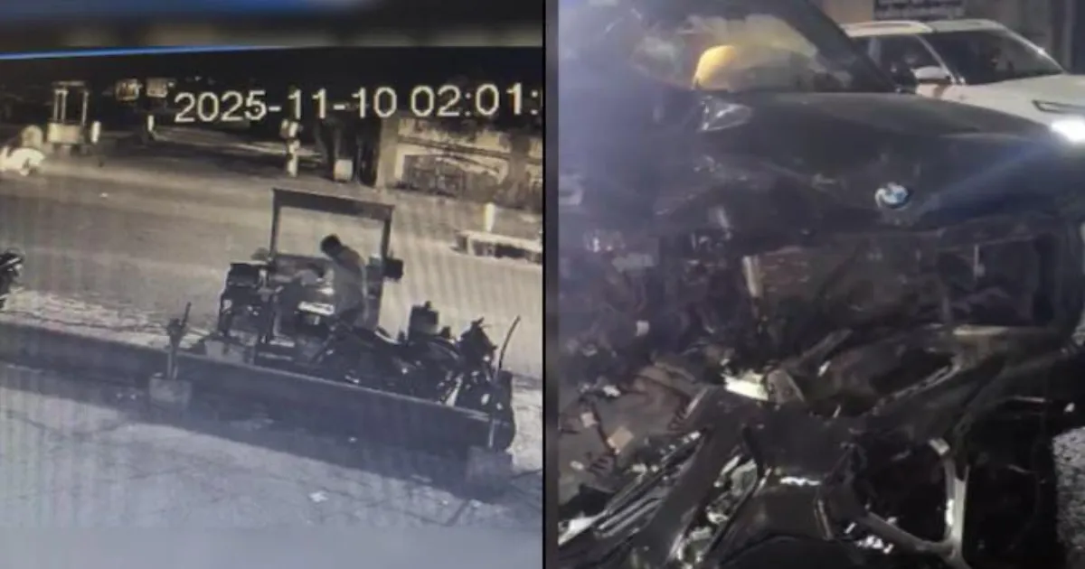 Caught On Camera: Speeding BMW Mows Down Scooter In Gujarat, Rider Killed Instantly
