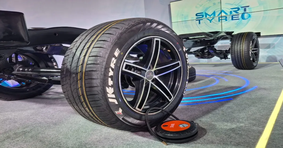 JK Tyre Launches India’s First Embedded Smart Tyres with Real-Time Monitoring