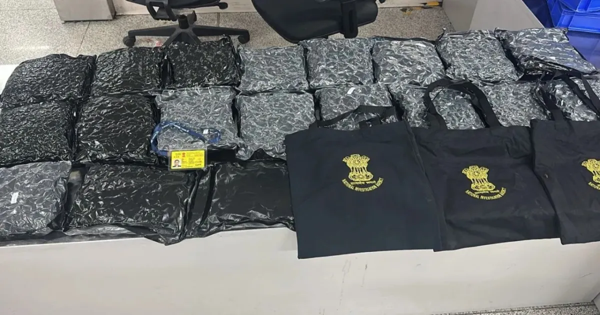 #JustIn: Fake NIA Officer Caught With 11 Kg Weed at Delhi Airport After Returning from Thailand