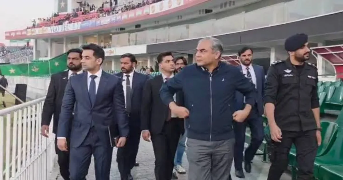 PCB Chief Mohsin Naqvi Meets Sri Lankan Team After Islamabad Blast, Assures Tight Security