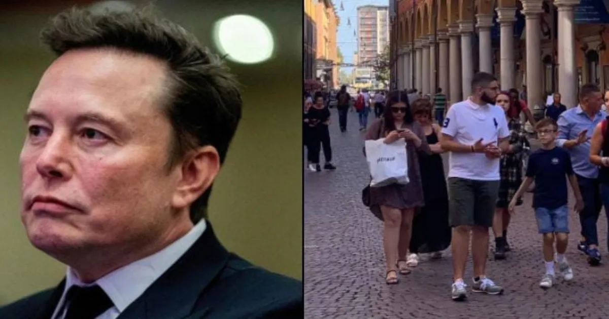 Elon Musk Warns “Italy Is Disappearing” As Nation Faces Record-Low Birth Rate And Aging Workforce