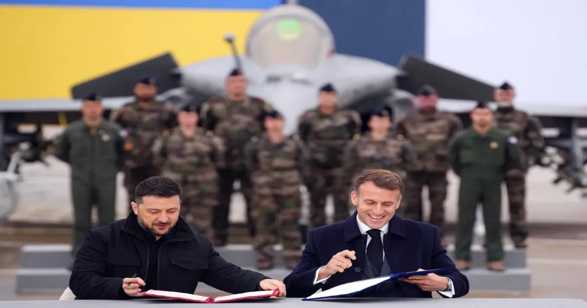 Ukraine Signs Deal to Purchase Up to 100 Rafale Fighter Jets From France Amid Escalating Conflict