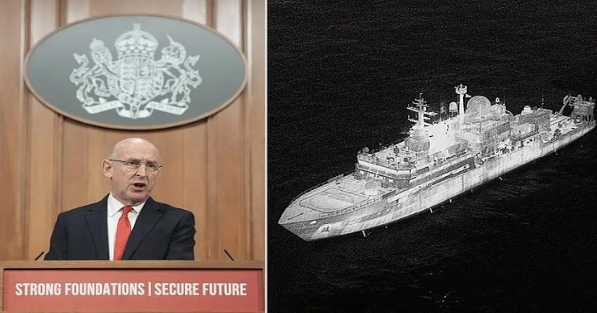 UK Warns Russia as Spy Ship Yantar Shadows British Waters, Flags Alert for Laser Interference
