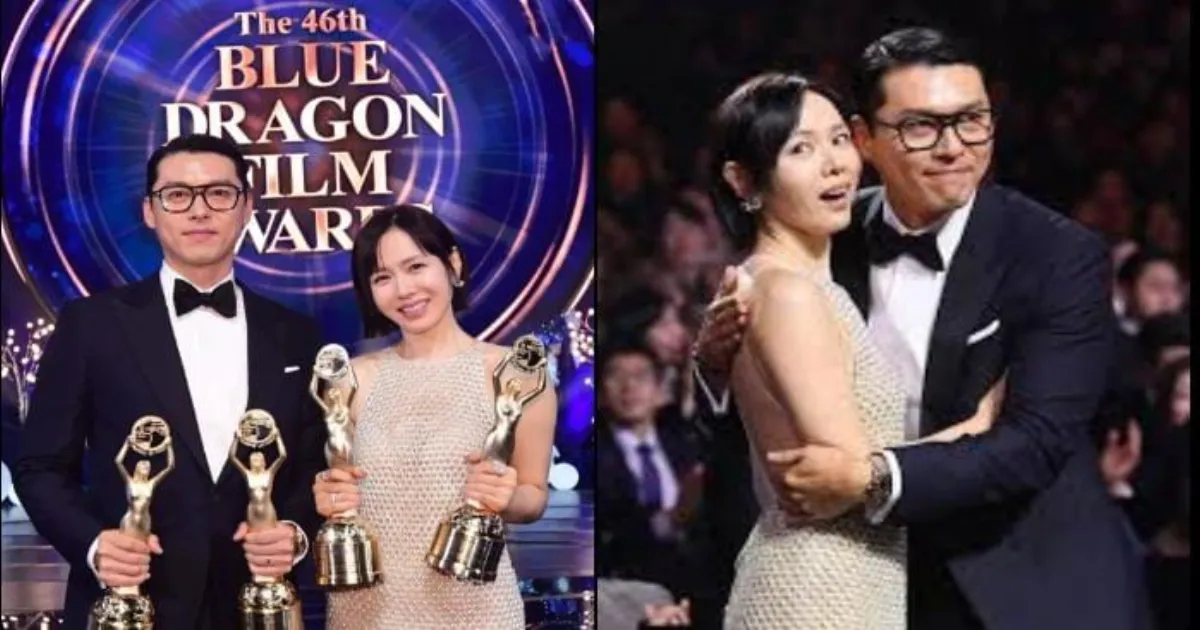 Korean Superstars Hyun Bin and Son Ye Jin Make History with Dual Wins at 46th Blue Dragon Film Awards