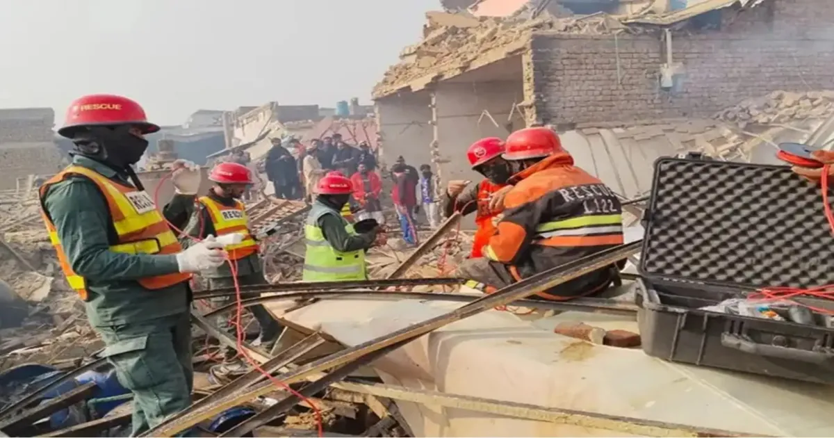 Boiler Blast at Pakistan Factory Kills 15 Workers, Triggers Massive Fire in Faisalabad