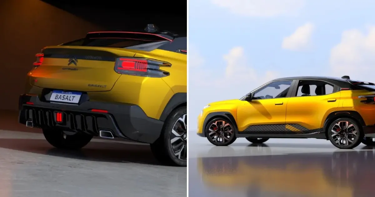 Citroën’s Sporty Basalt Vision Concept Debuts in Brazil, Redefining the Compact SUV Segment