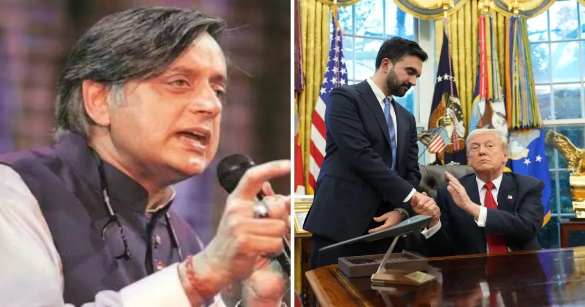 Shashi Tharoor Praises Trump-Mamdani Meeting, Gets BJP Backing with a Message to Congress