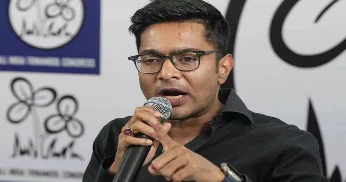 TMC’s Abhishek Banerjee Targets BJP Over Recycling Old EC Notice Amid SIR Controversy