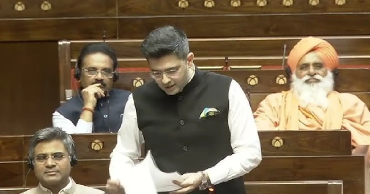 Raghav Chadha's Poetic Rajya Sabha Speech: 