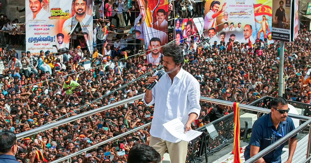 Vijay’s Puducherry Roadshow Denied Approval Over Crowd Safety Concerns
