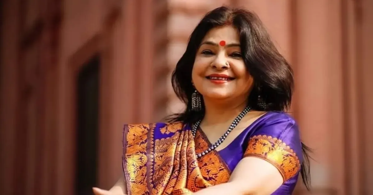 Malini Awasthi Dedicates Wedding Anniversary Song to UP CM Adviser at Tech Summit