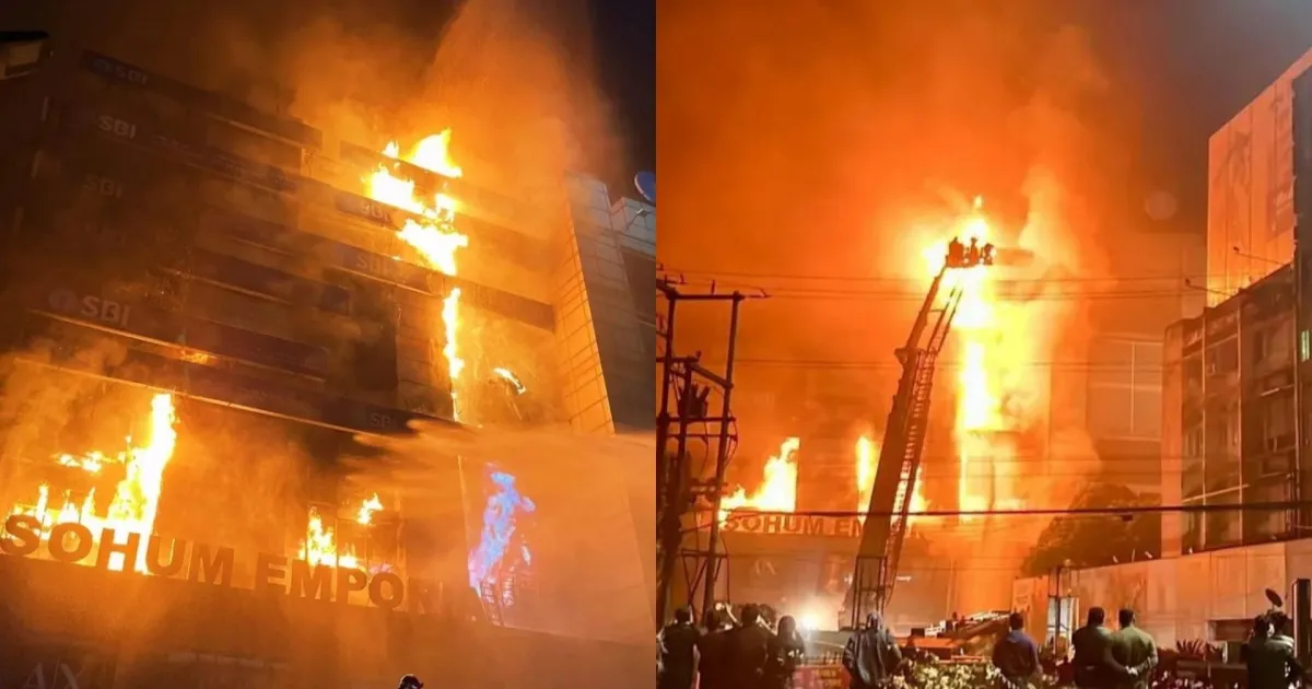 Guwahati Fire Burns 33+ Hours, Dozens of Tenders Fail to Contain Inferno