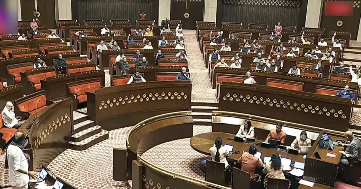 Rajya Sabha Adjourned Over Missing Cabinet Ministers