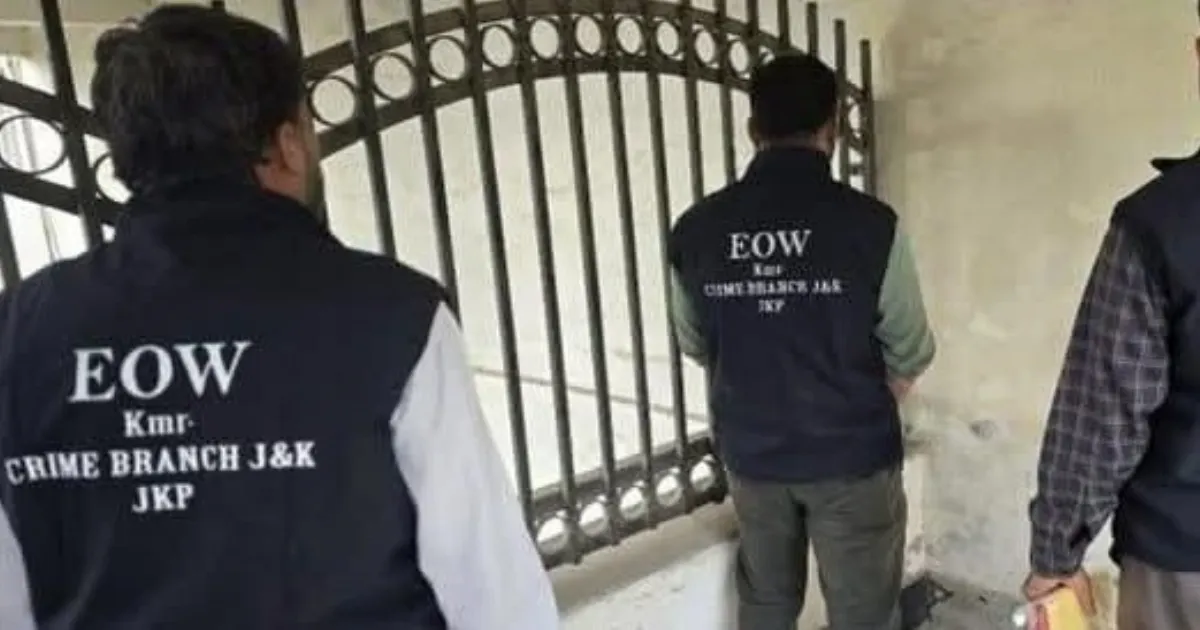 J&K Crime Branch Charges Four in Rs 53 Lakh Land Fraud Case