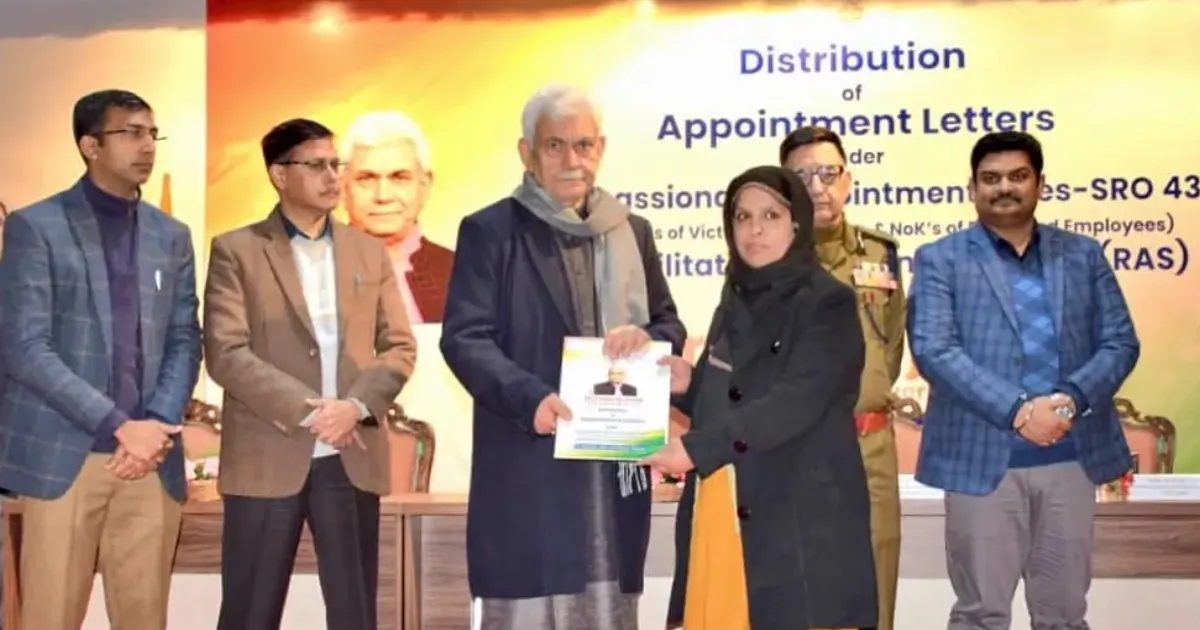 Jammu & Kashmir Moves to Restore Dignity for Terror Victims’ Families