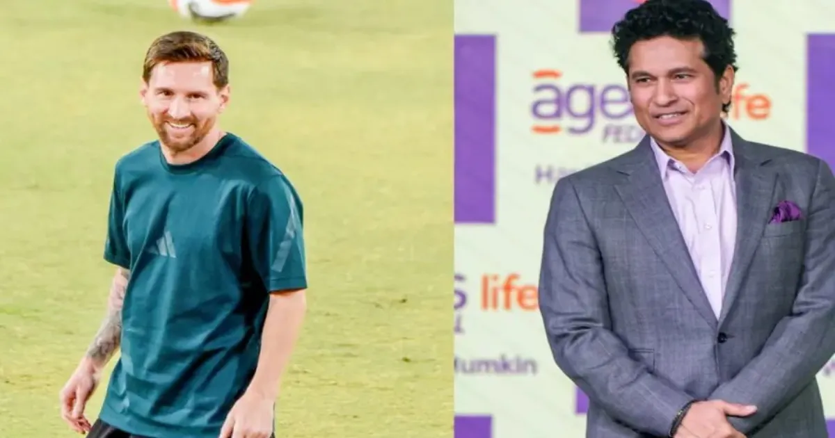 Lionel Messi Lands in Mumbai for GOAT Tour Events with Sachin Tendulkar