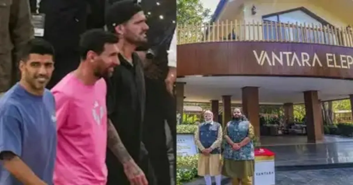 Anant Ambani Hosts Lionel Messi and Suarez at Vantara in Jamnagar