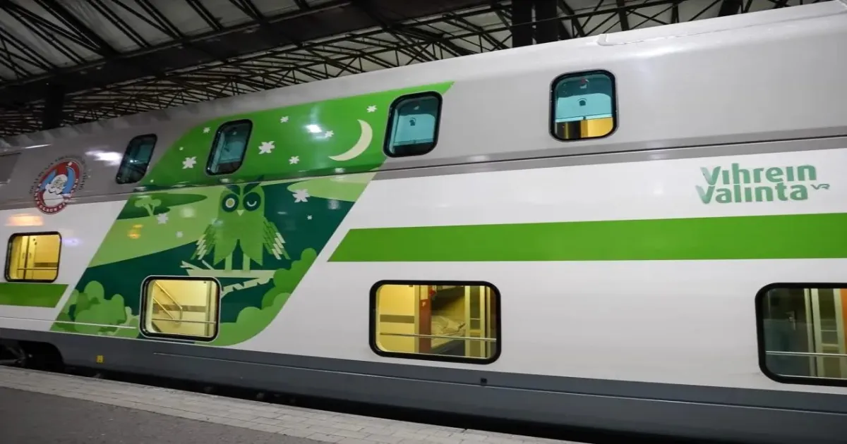 Finland's Santa Claus Express: Overnight Train Journey to Lapland's Winter Wonderland