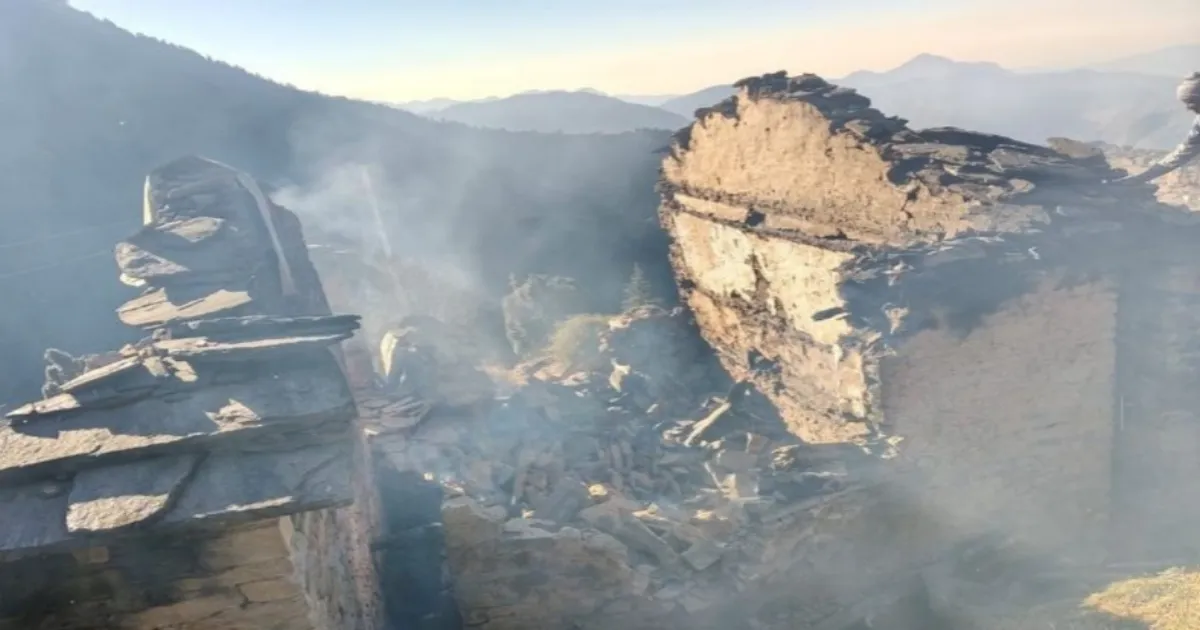 Six Including Three Children Killed in House Fire in Himachal's Sirmaur