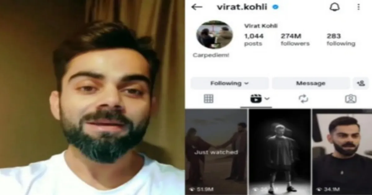 Virat Kohli’s Instagram Account Returns After Hours of Panic