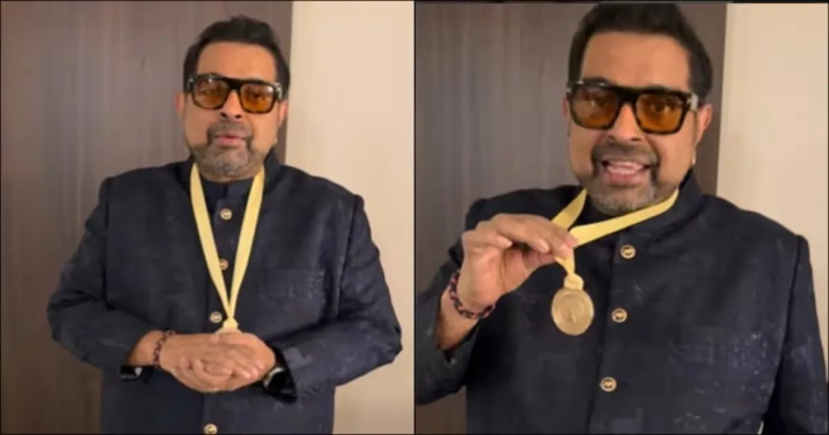 Shankar Mahadevan Attends Pre-Grammy Reception, Flaunts Nominee Medal In Los Angeles