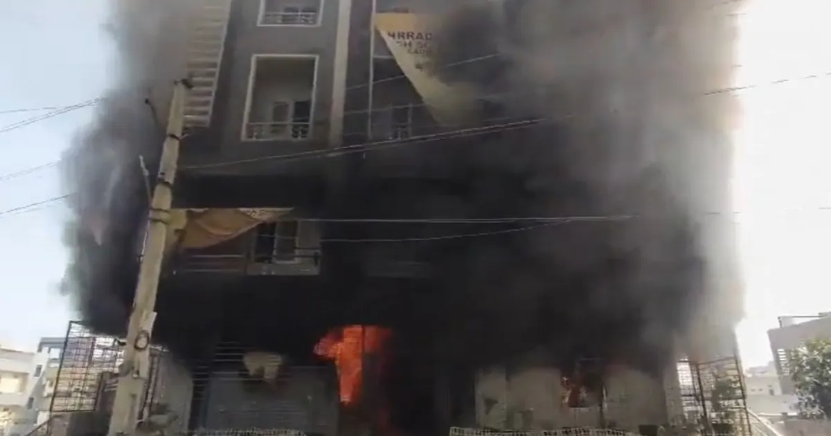 #BreakingNews: Fire Breaks Out at Sangareddy Private School, No Casualties Reported