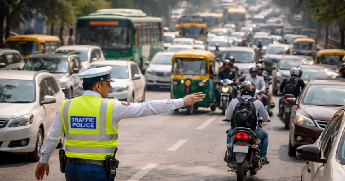 Delhi Traffic Advisory: Key Roads Closed for AI Summit Finale