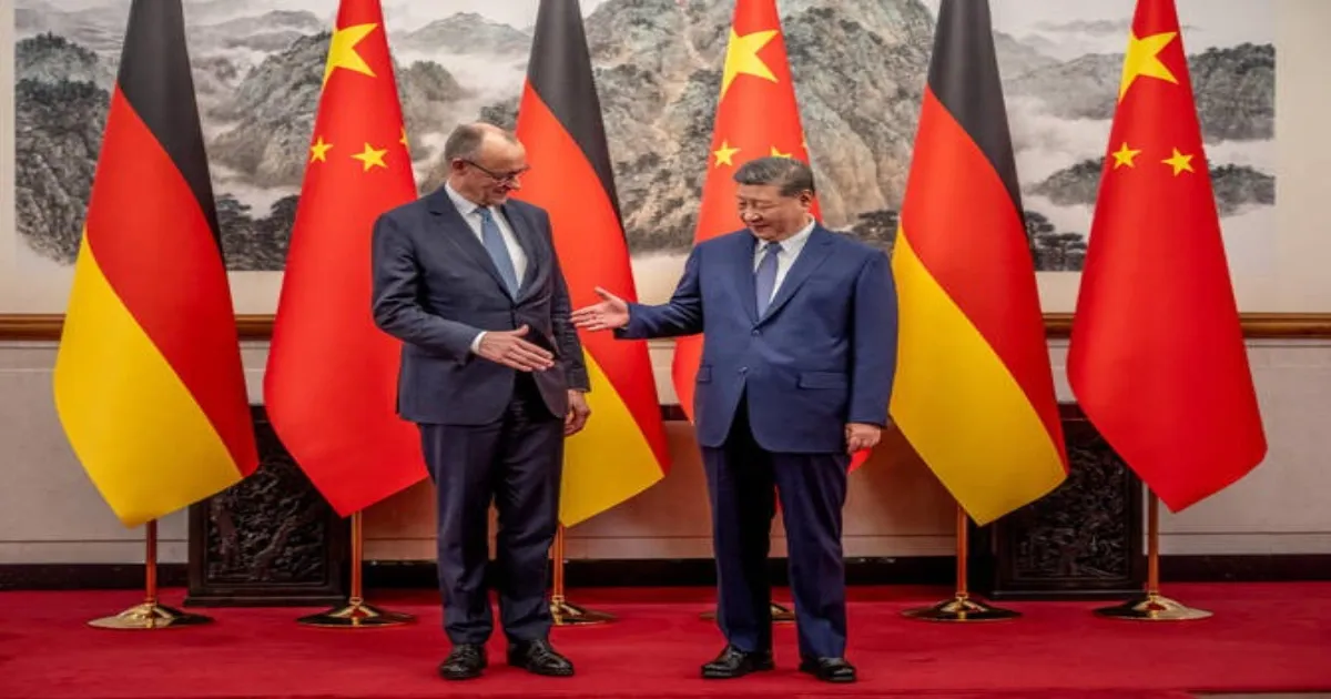 China’s Xi And Germany’s Merz Discuss Strengthening Bilateral Relations