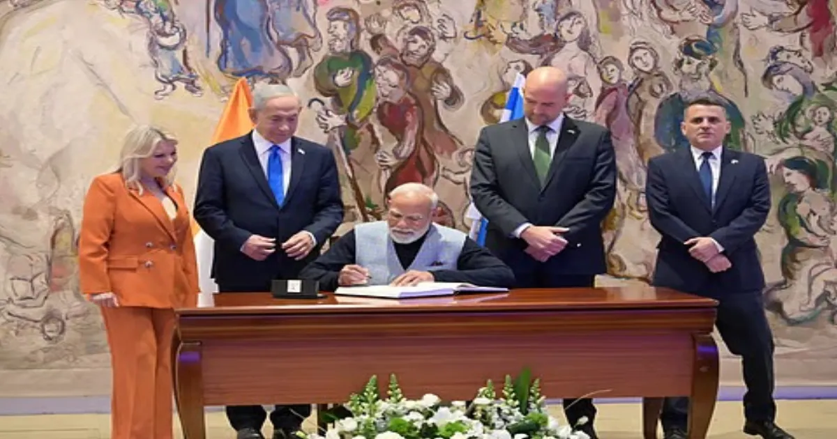 India, Israel Sign Key MoUs on AI, Cybersecurity, Agriculture and UPI Integration